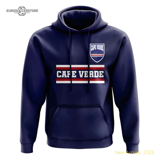 Cape Verde Core Football Country Hoody (navy) - Great Value