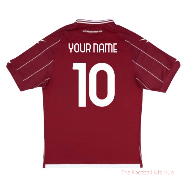 Premium Matchday Salernitana 2024-2025 Home Shirt (Your Name)