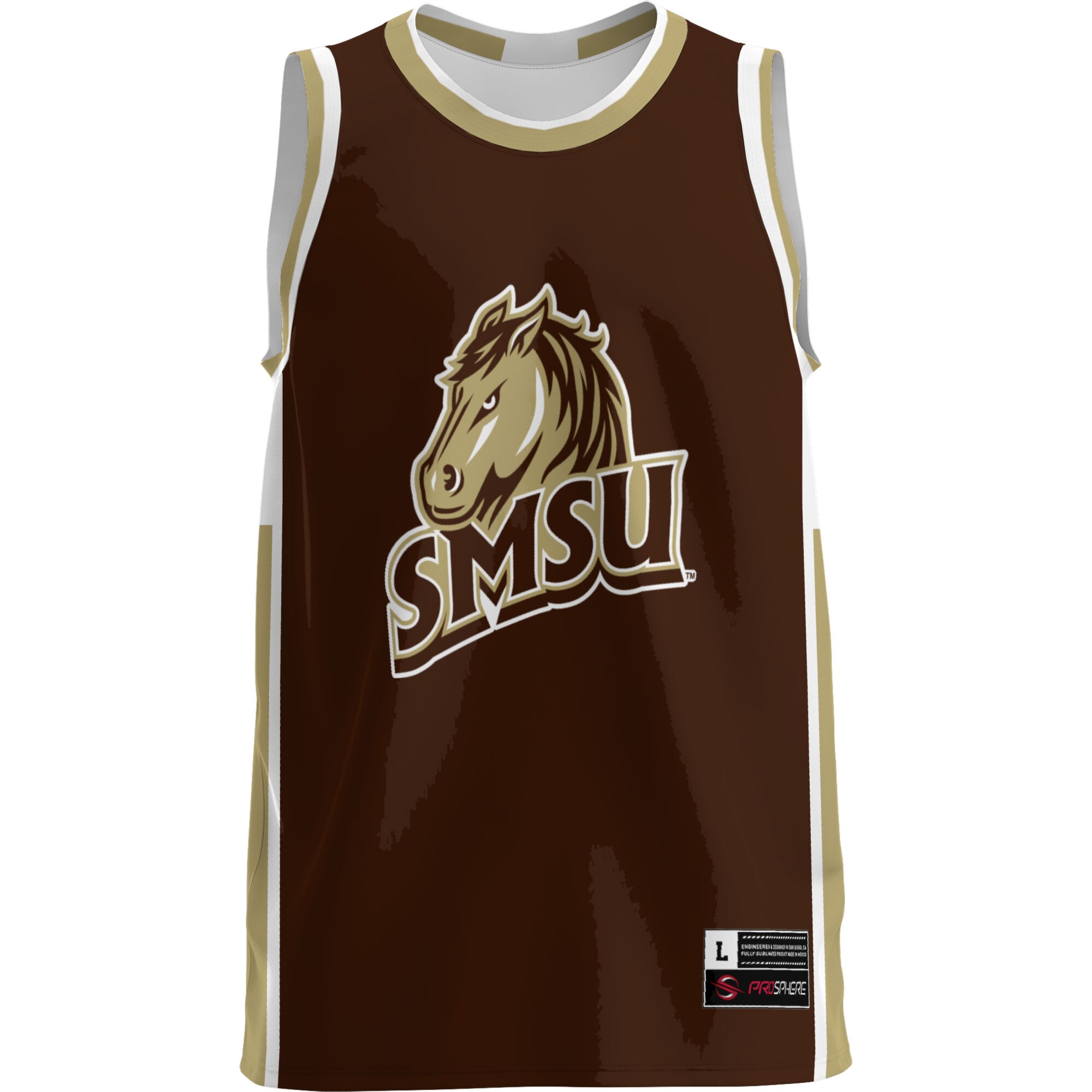 [DDG] Southwest Minnesota State Mustangs GameDay Greats Lightweight Basketball Jersey - Blue