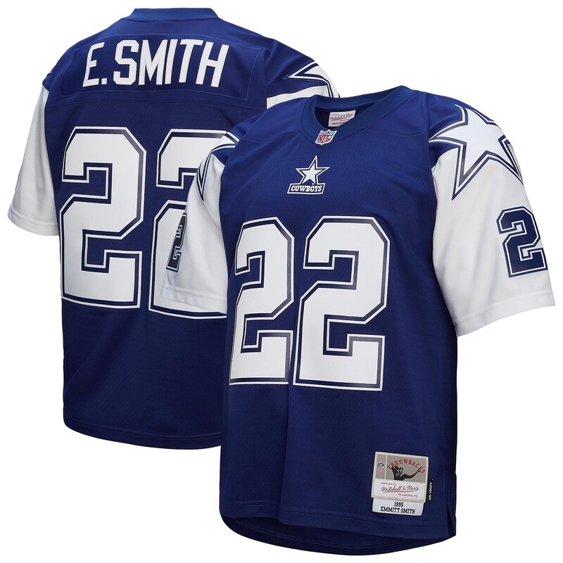 None Emmitt Smith DAL Cowboys Iconic Game-Ready Jersey Football Appare