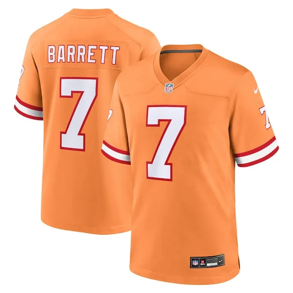 None Shaquil Barrett Game Jersey - Orange | NFL Player Jersey