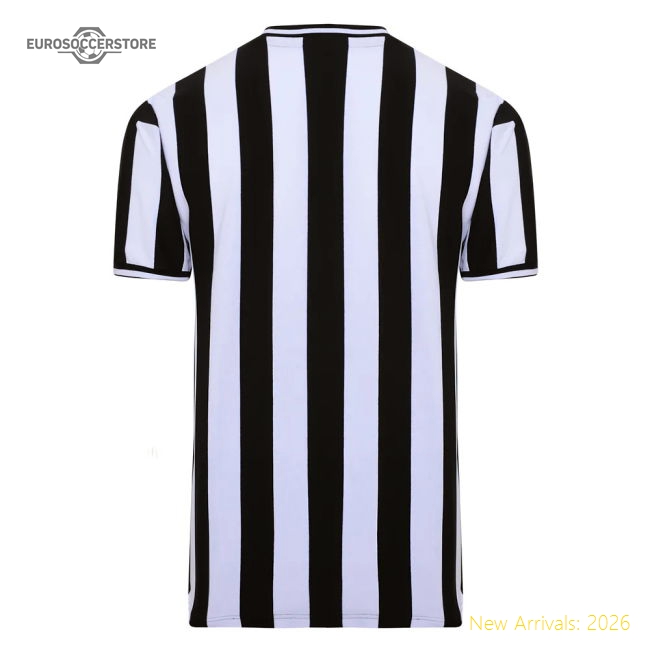 Score Draw Newcastle United 1974 Retro Football Shirt - Match Day Jersey