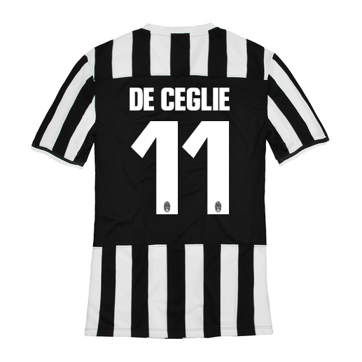 13-14 Juventus 11 De Ceglie Home Jersey Shirt - Official Replica 1463