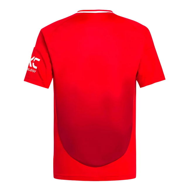 2024-2025 Man Utd Durable Home - Retro Fan Edition - True To Size