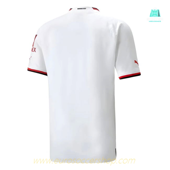 2022-2023 AC Milan Authentic Away Shirt (Your Name)