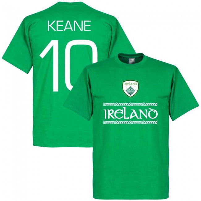 Ireland Robbie Keane 10 Team T-Shirt - Green Netherlands