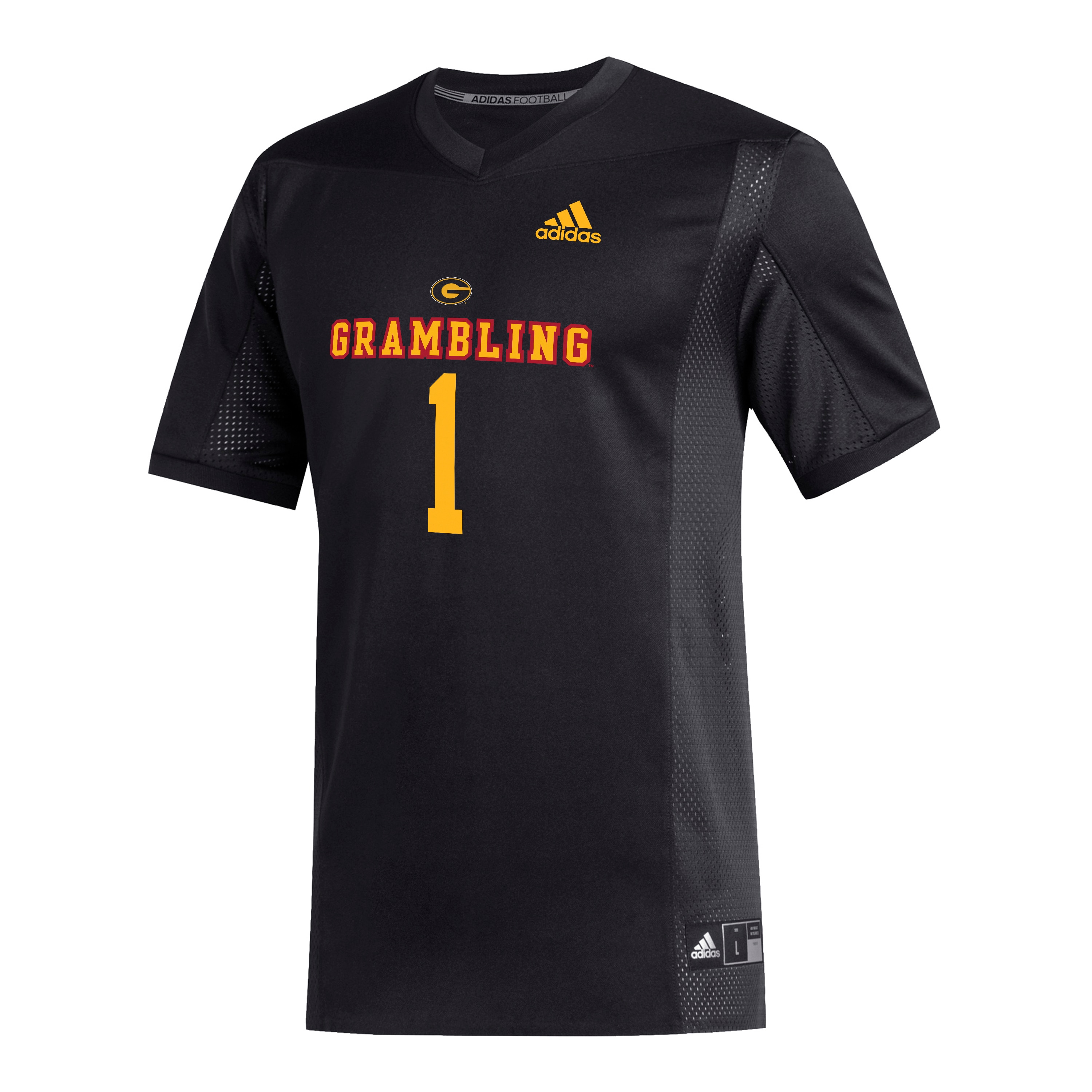 [NJP] Grambling Tigers Replica Football Jersey - Black