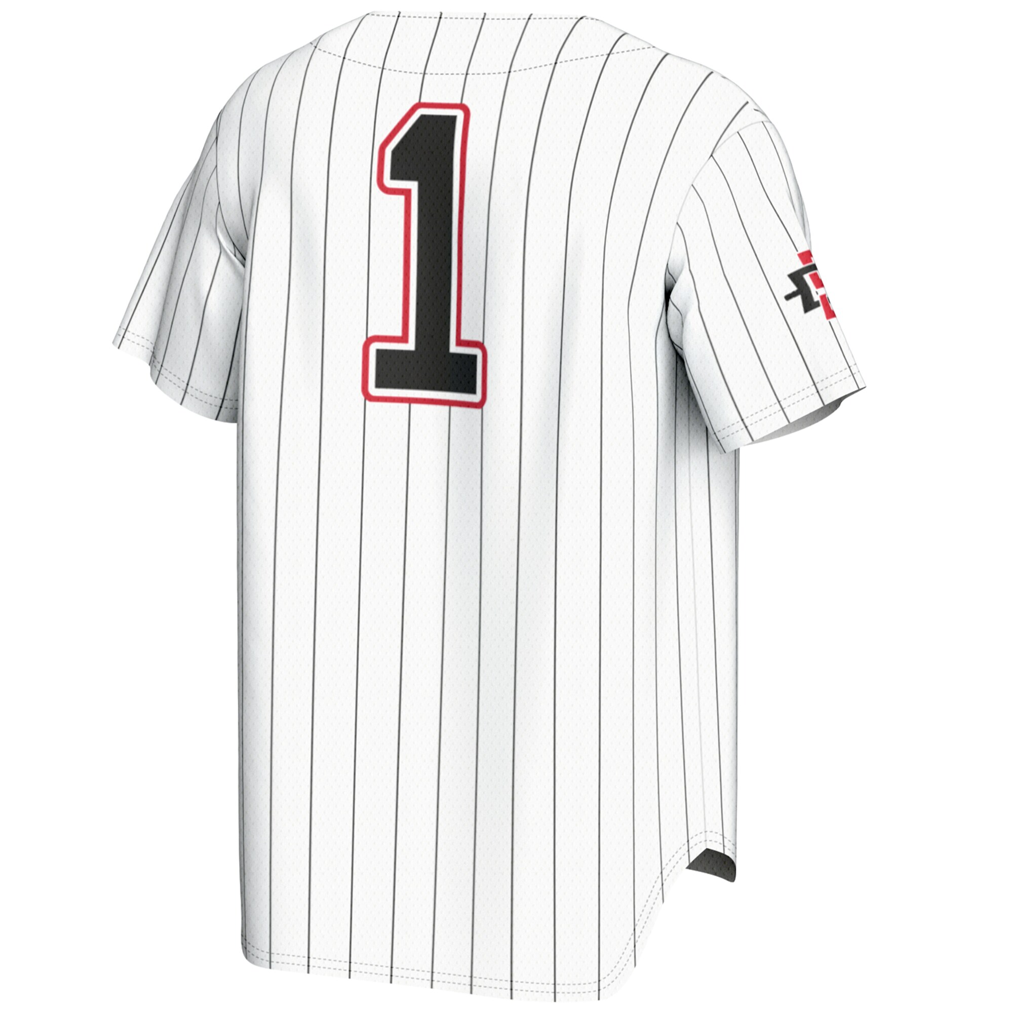 [DDG] San Diego State Aztecs GameDay Greats Lightweight Baseball Fashion Jersey - White
