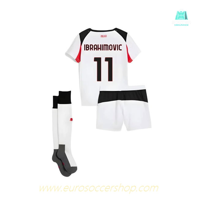 2025-2026 AC Milan Away Mini Kit (Ibrahimovic 11)