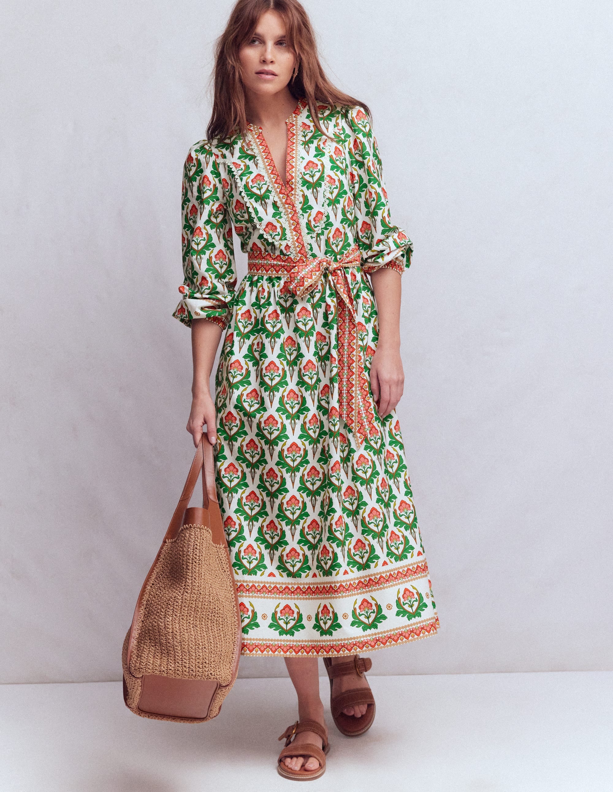 Cary Cotton Midi Dress
