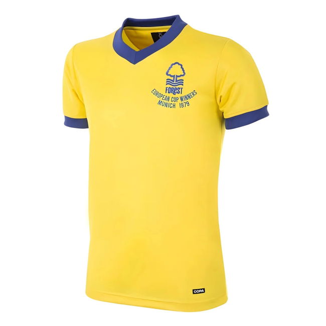 Nottingham Forest 1979-1980 Away Retro Football Kit (Shilton 1)