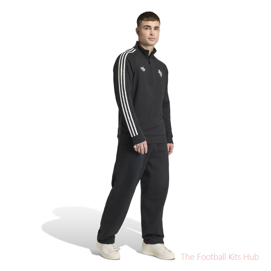 Juventus Track Top Half Zip OG - Black