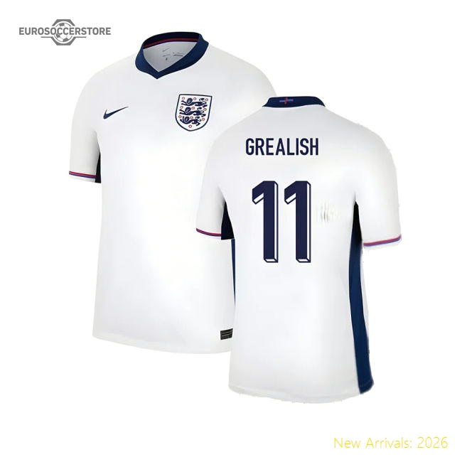 England 2024-2025 Authentic Home Jersey (eng) Timeless Breathability