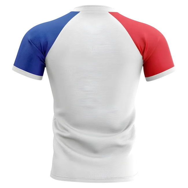 Authentic 2025-2026 France Flag Concept Rugby Shirt - Womens