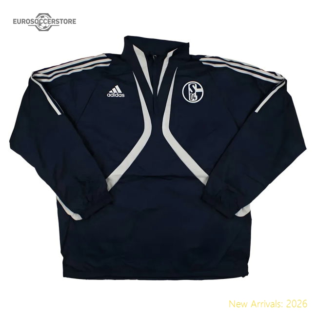 Top-Quality Schalke 2009-10 Adidas Training Jacket (Xl) (Excellent)