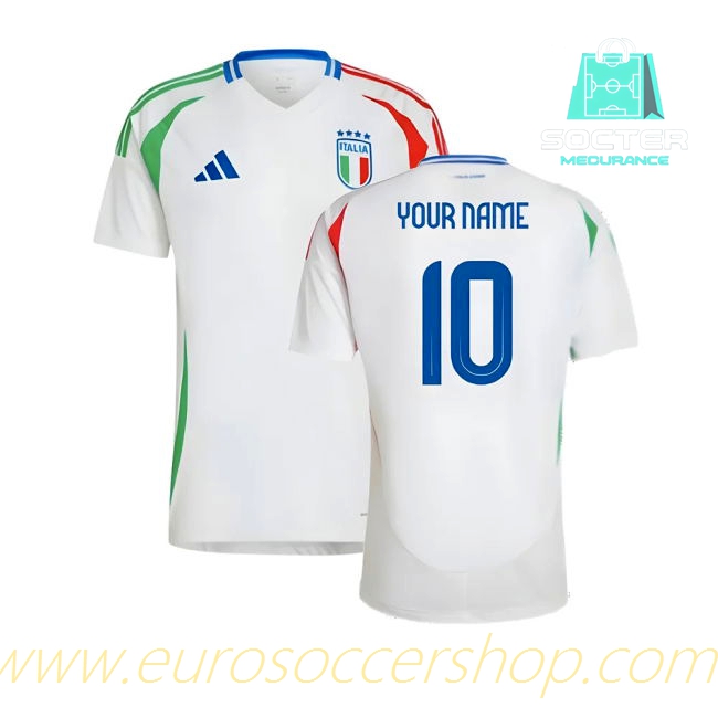 2024-2025 Season Italy Match Quality Away Shirt (Personalized Edition)