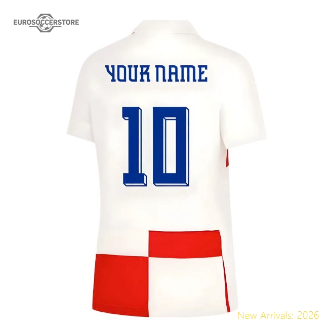 Croatia 2024-2025 Home Shirt - Top Aeroready Sleek Contemporary