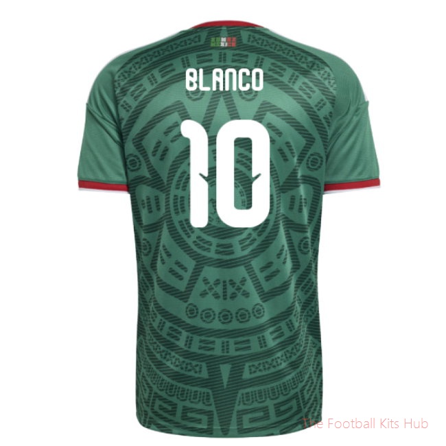 2026-2027 Mexico Home Shirt (Blanco 10)