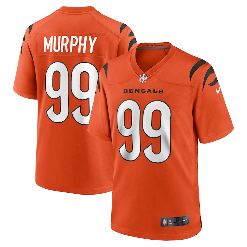 None Myles Murphy Cincinnati Bengals Historic Franchise Fan Apparel