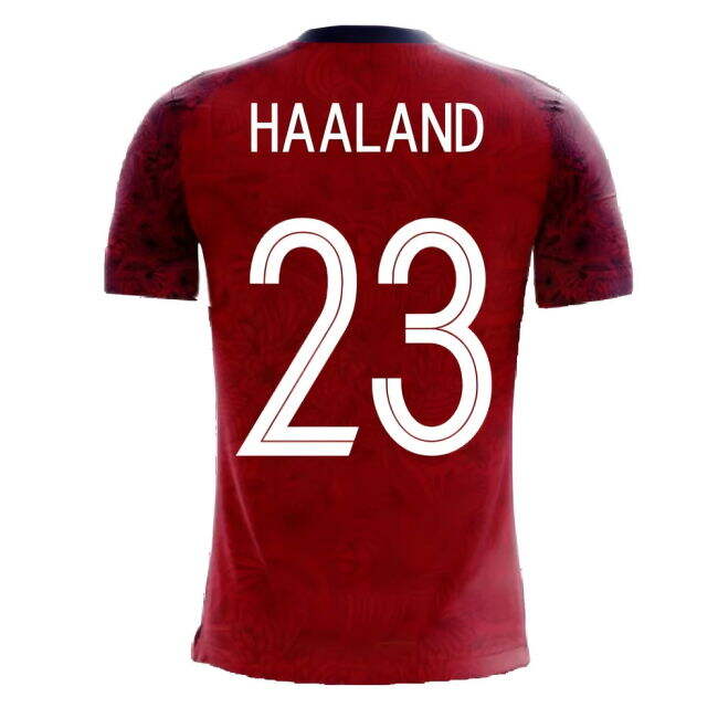 Advantages Norway 2025-2026 Home Concept Football Kit (Airo) (HAALAND 23) Beautiful