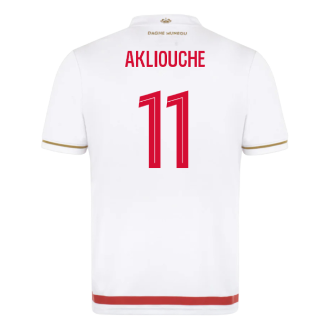Ultra Comfort Devoted Monaco As Monaco Home Shirt Akliouche #11 Up...