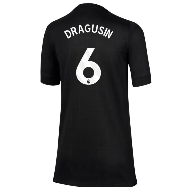 Kids Dragusin 6 Updated Lightweight Tottenham Away Team Kit