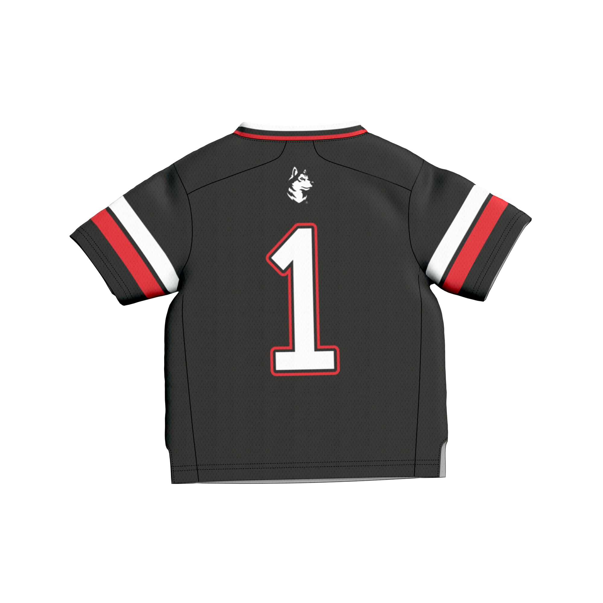 Infant Black #1 Northeastern Huskies Lightweight Collegiate Football Fashion Jersey