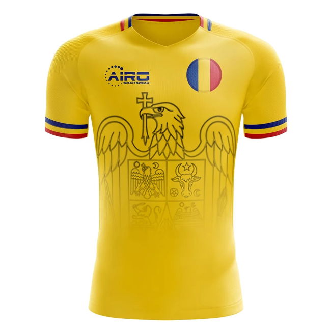 2025-2026 Romania Home Concept Football Shirt (Chivu 5)