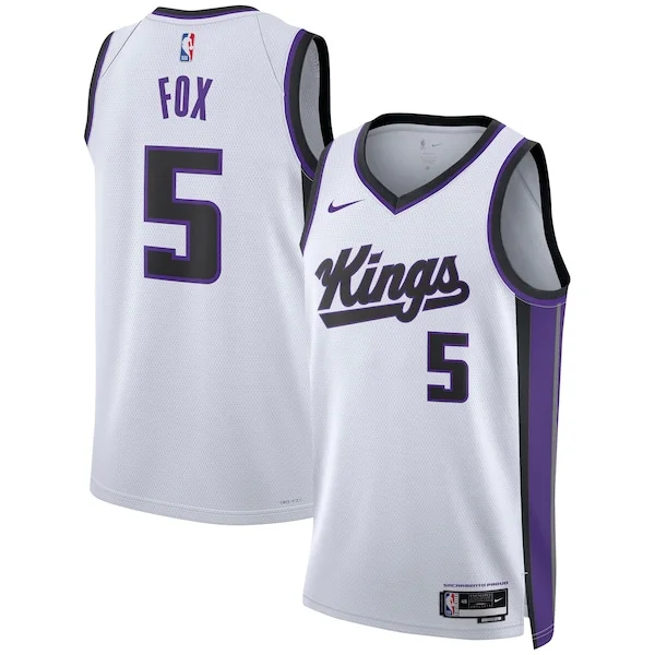 De'Aaron Fox SAC Swingman Jersey - superior contemporary - White