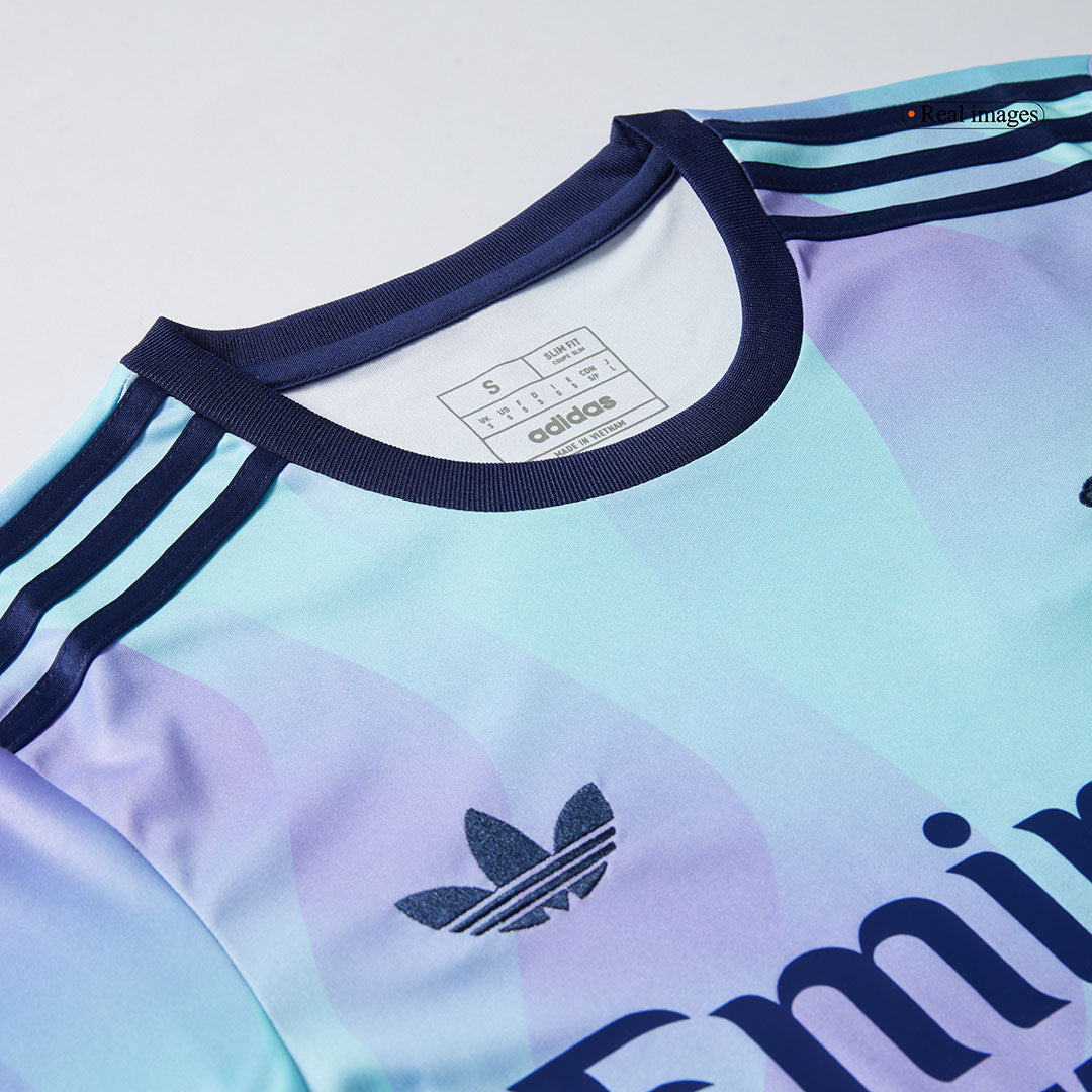 Ãdegaard #8 Arsenal Third Away  Soccer Jersey 2024/25 Authentic Kit