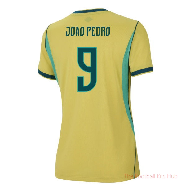 [SPK] 2026/27 Brazil Home Shirt Womens Joao Pedro 9