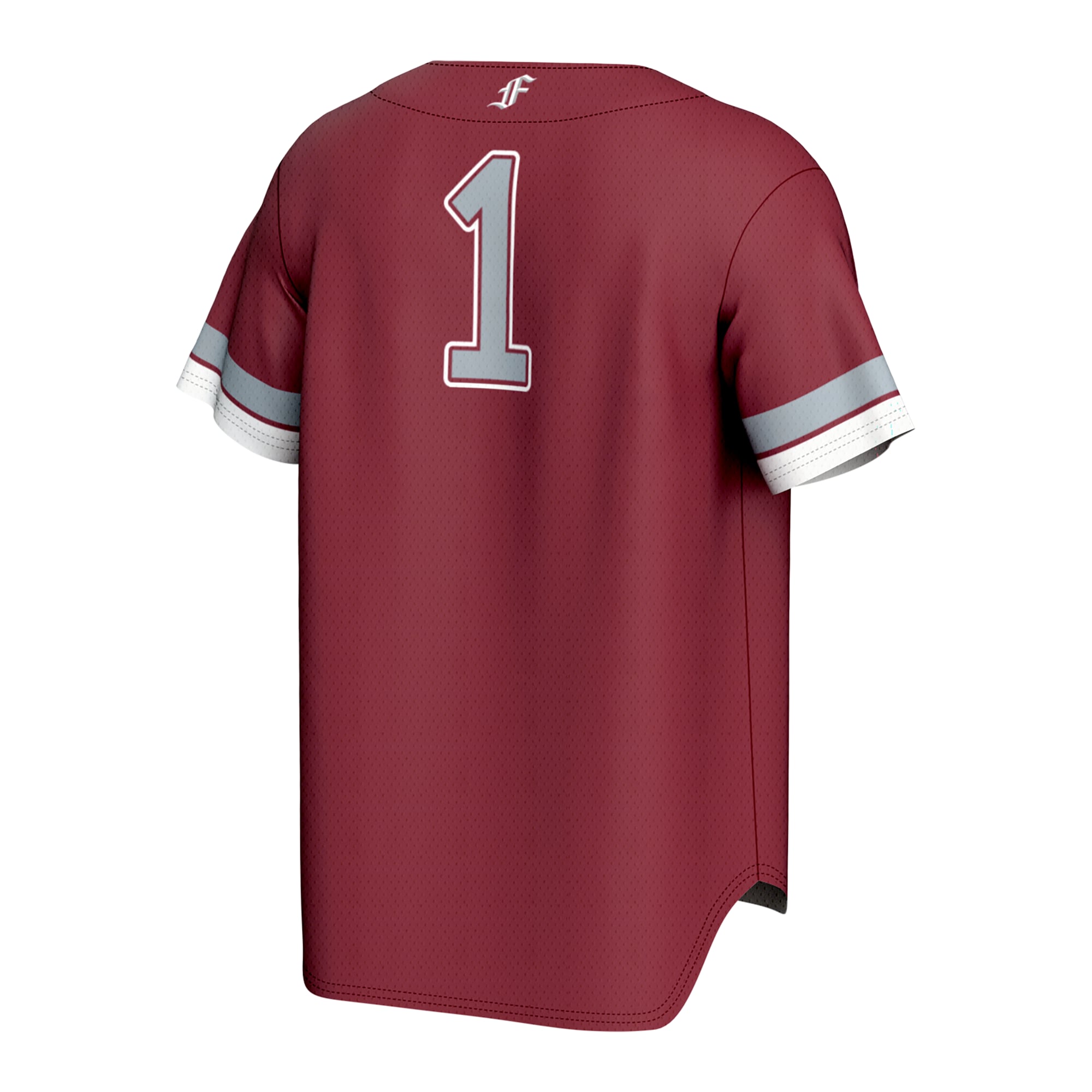 Fordham Rams GameDay Greats Unisex Lightweight Collegiate Baseball Fashion Jersey - Maroon