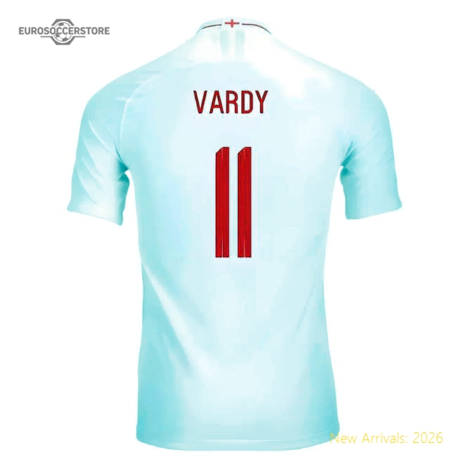 2018-2019 England Authentic Home Shirt (Vardy 11)