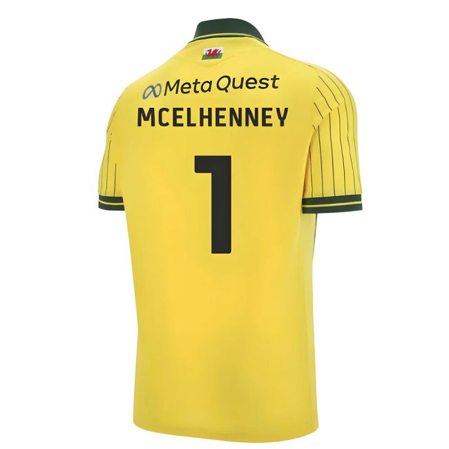 Verified 2025-2026 Wrexham Away Shirt (McElhenney 1) Comfortable Wear