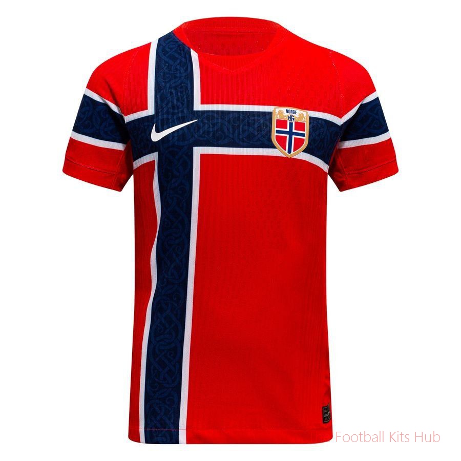 Norway Home Shirt World Cup 2026 Aero-FIT Authentic