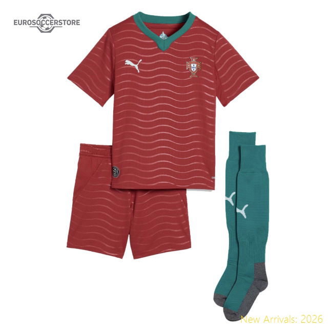 Premium Team Mini Jersey Ronaldo 2026-2027 Kids-safe Technology
