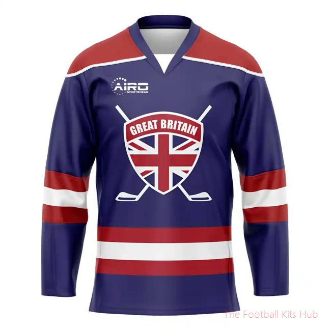 Great Britain Home Ice Hockey Shirt