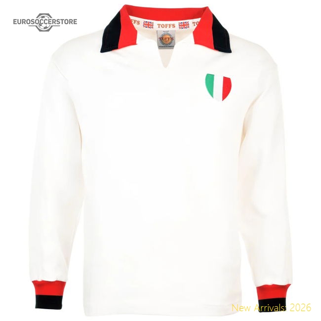 Match-Day Ac Milan 1963 European Cup Final Retro Football Shirt (Pirlo
