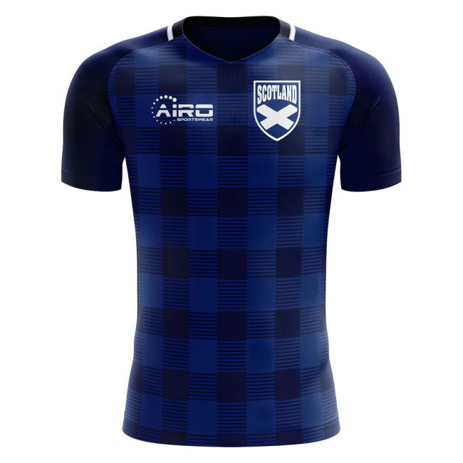 Football 2025-2026 Scotland Tartan Concept Football Shirt - Womens