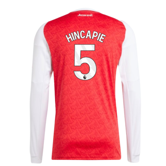 2025-20 Arsenal Home Jersey Hincapie #5 L M S