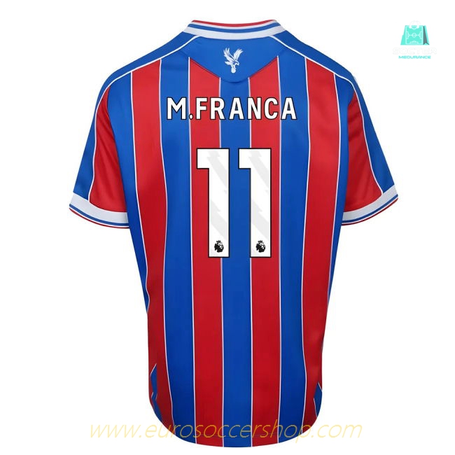 2025-2026 Crystal Palace Home Shirt (Kids) (M.Franca 11)