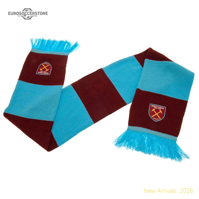 Excellent West Ham United Fc Bar Scarf - Cost-effective