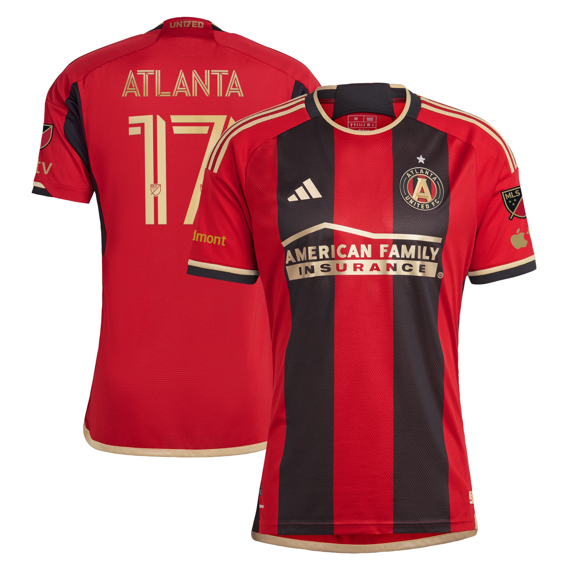 [SJH] Atlanta United FC 2023 The 17s' Kit Authentic Jersey - Black