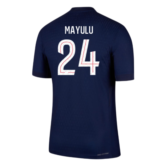 Psg Mayulu Professional Home Jersey Signature Four-way Stretch