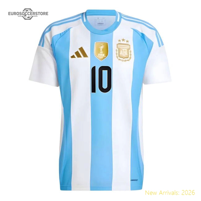 Premium 2024-2025 La Albiceleste Lionel Messi First Jersey (messi 10)