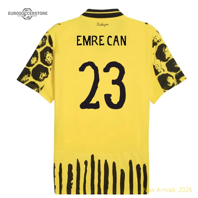 2025-2026 Football Team Kids Non-toxic Emre Can Jersey Drycell