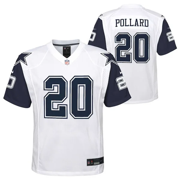Dallas Cowboys Game NFL Jersey - White | Pro-Level Football Apparel