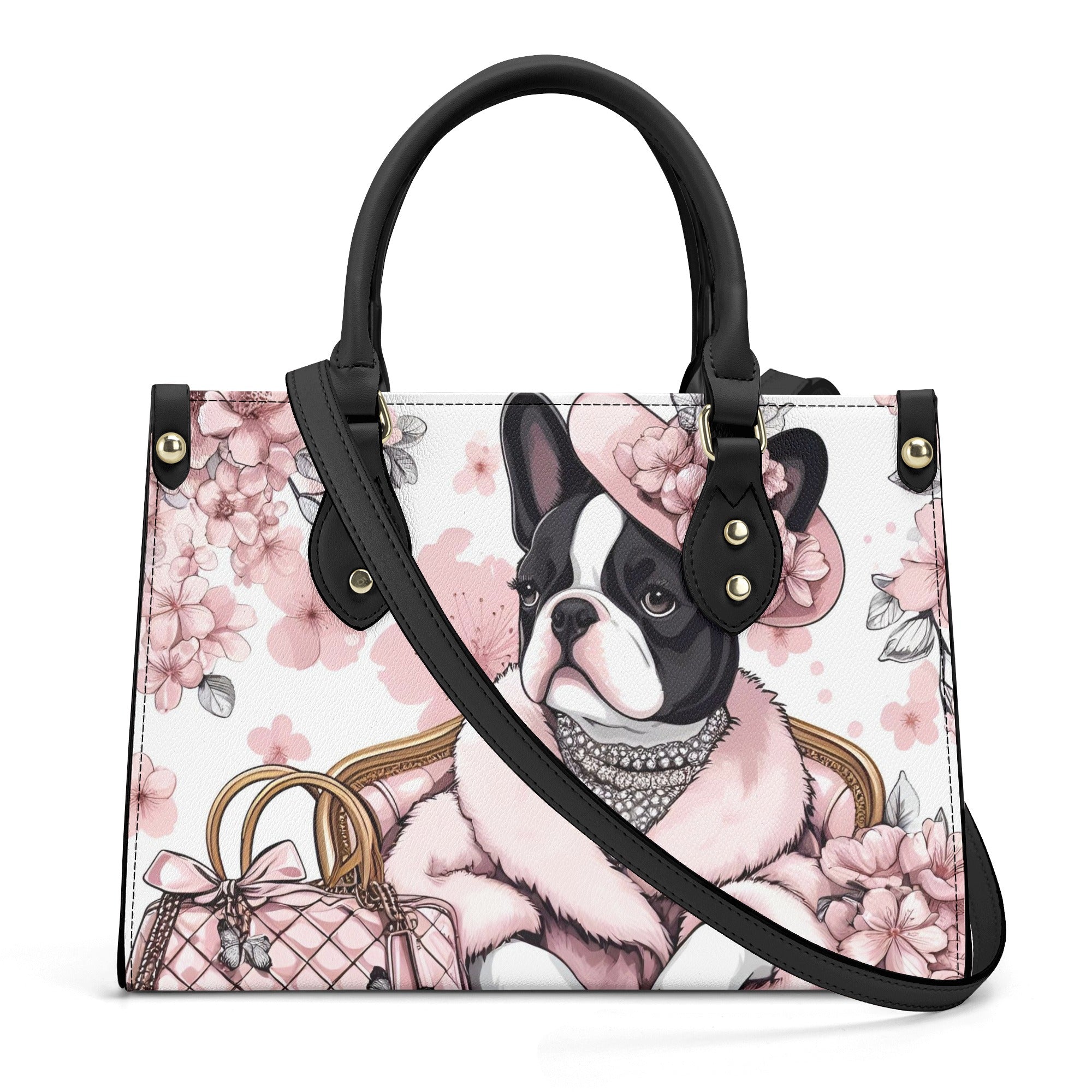 Fashion-Forward Gracie - Luxury Women Handbag for French Bulldog Lovers