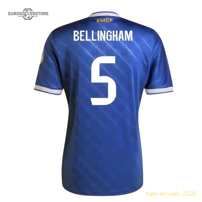 First-class 2025-2026 Real Madrid Change Jersey (bellingham 5)