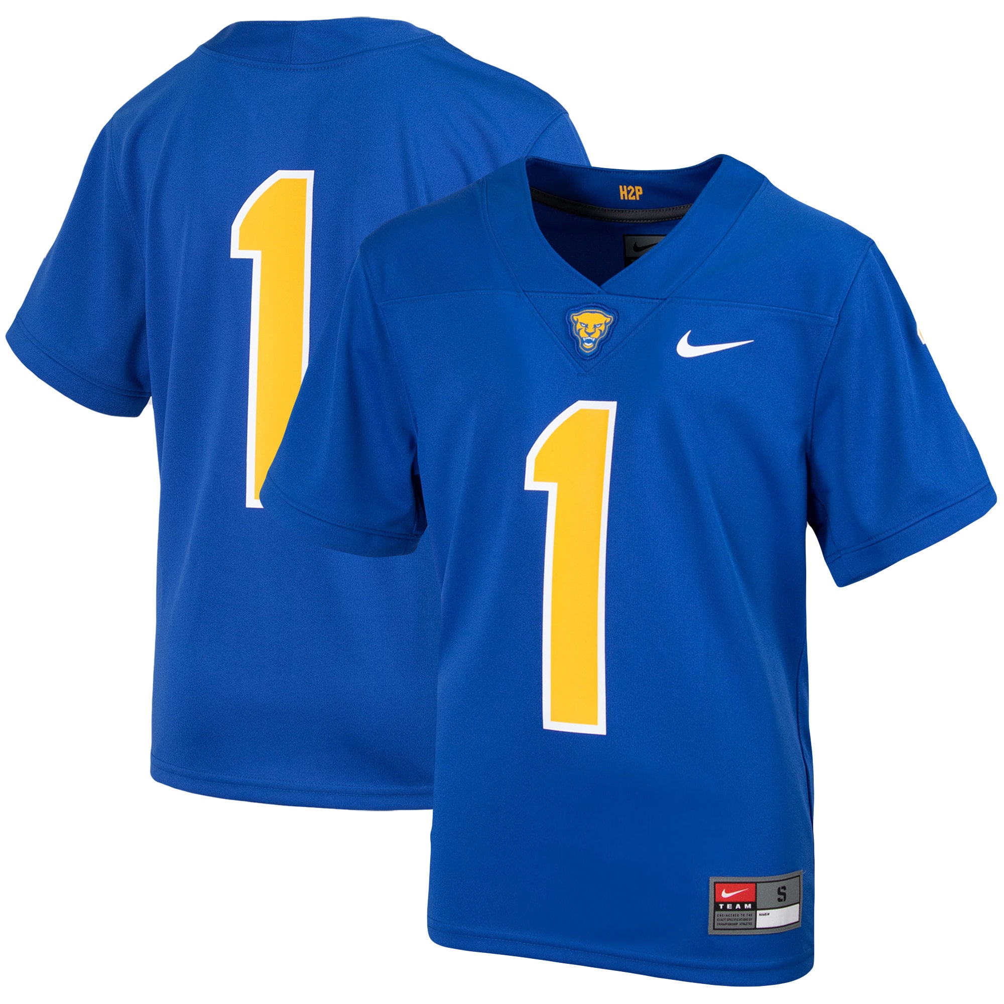#1 Pitt Panthers Youth Untouchable 2026/2027 Football Jersey - Royal